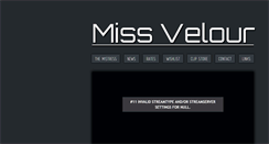 Desktop Screenshot of missvelour.com